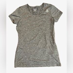 Reebok Women's Charcoal Short Sleeve Tee XS